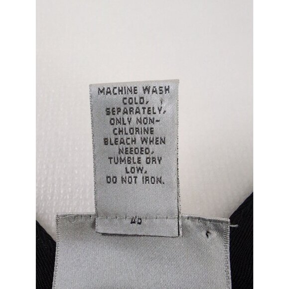 Chicos Travelers Tank Top Size 3 Womens XL Black Square Neck Slinky Casual Vaca‎ - Picture 5 of 8